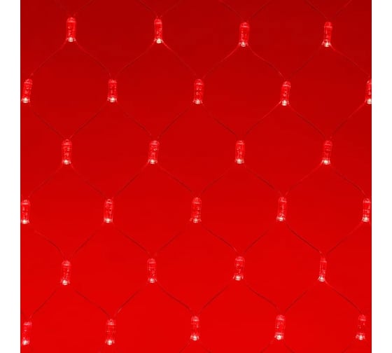 Светодиодная гирлянда Ardecoled ARD-NETLIGHT-CLASSIC-2000x1500-CLEAR-288LED Red 1шт 024679