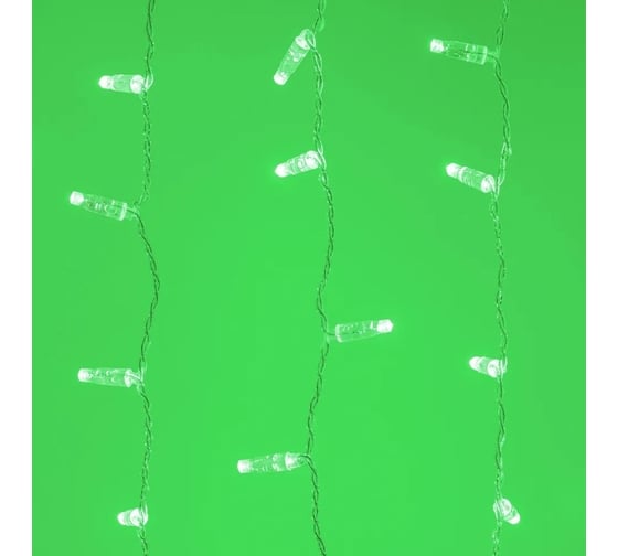 Светодиодная гирлянда Ardecoled ARD-CURTAIN-CLASSIC-2000x1500-CLEAR-360LED Green 1шт 024848