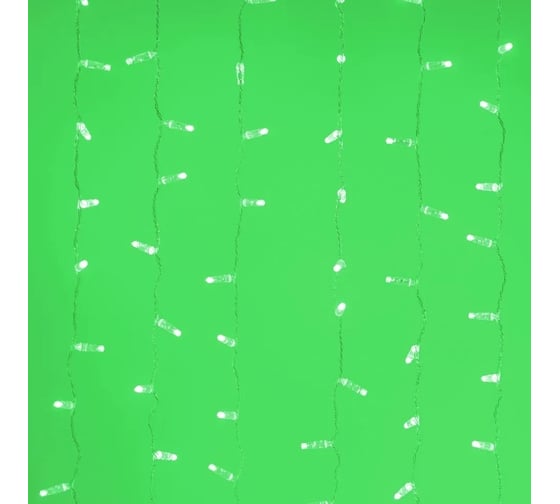 Светодиодная гирлянда Ardecoled ARD-CURTAIN-CLASSIC-2000x1500-CLEAR-360LED Green 1шт 024848