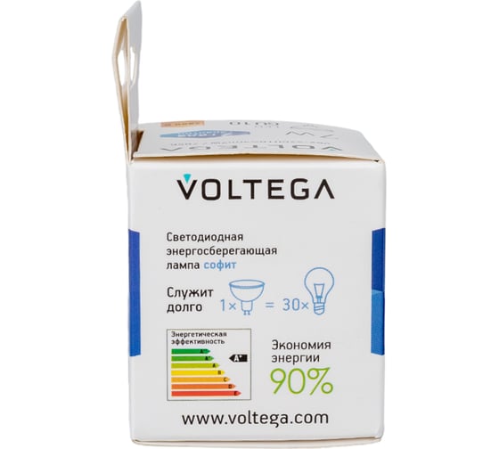 Светодиодная лампа VOLTEGA Софит GU10 2800К 7W 7056
