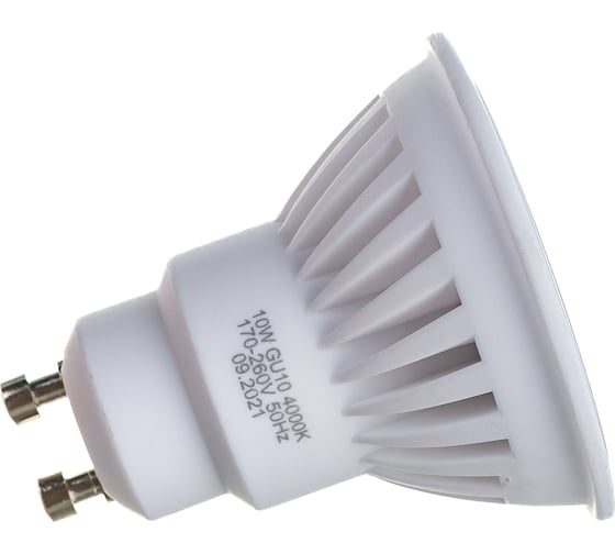 Светодиодная лампа VOLTEGA Софит GU10 4000К 10W Керамика 7073