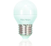 Светодиодная лампа VOLTEGA Шар диммируемый Е27 2800К 6W 5495