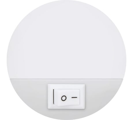 Светодиодный ночник IN HOME NLE 07-LW белый с выключателем 230В 4690612028859