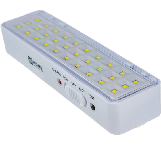 Светодиодный аварийный светильник IN HOME СБА 1096-30DC, 30LED, 600mAh, lithium battery, DC 4690612029474