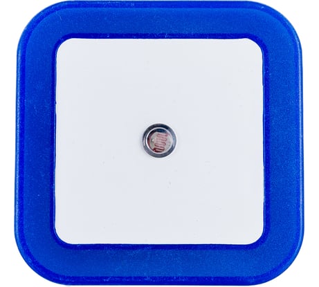 Светодиодный ночник с датчиком освещения IN HOME NLE 03-SB-DS КВАДРАТ синий, 230В 4690612028798