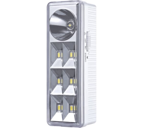 Аварийный светодиодный светильник IN HOME СБА 2207DC 6+1LED 1.0Ah lithium battery DC 4690612029559