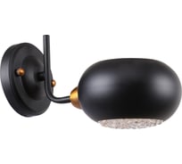 Бра Rivoli Evlia A1 черный E14 1 40W Б0044495