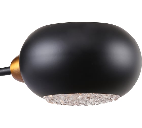 Бра Rivoli Evlia A1 черный E14 1 40W Б0044495