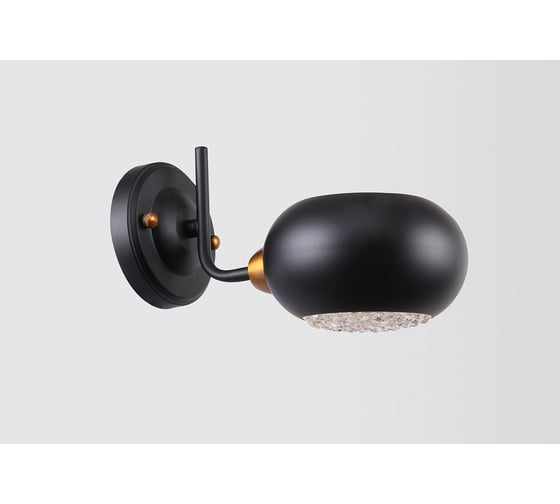 Бра Rivoli Evlia A1 черный E14 1 40W Б0044495