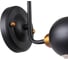 Бра Rivoli Evlia A1 черный E14 1 40W Б0044495 3