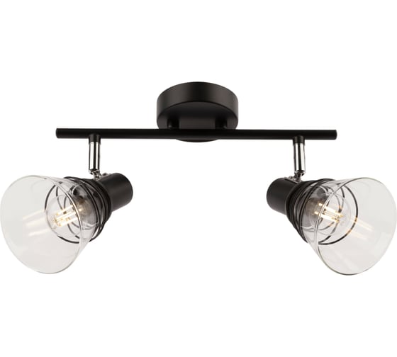 Спот Rivoli Adria W2 черный Е14 2 40W Б0044772