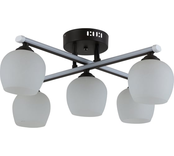 Люстра Rivoli Terni P5 хром LED 30W E27 5 60W Б0044800