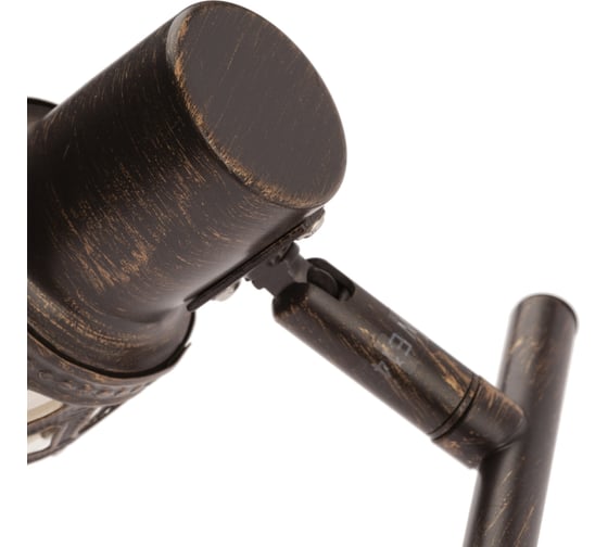 Спот Rivoli Lodi W4 черныйс золотом Е14 4 40W Б0044757