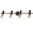 Спот Rivoli Lodi W4 черныйс золотом Е14 4 40W Б0044757 1