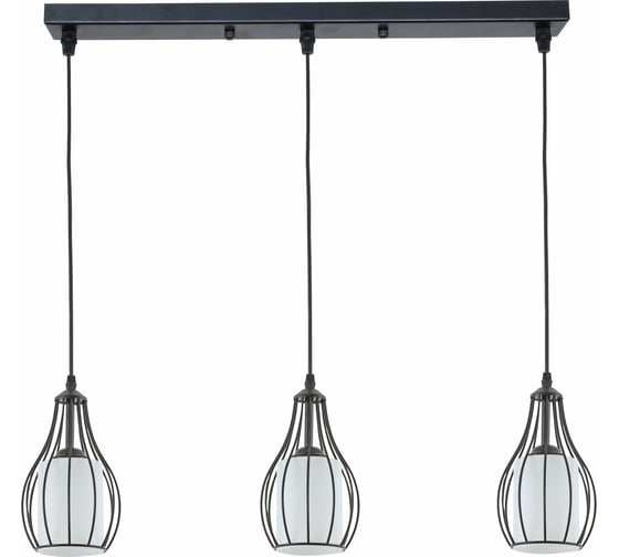 Подвес Rivoli Viola P3 черный 3 E27 60W Б0044359