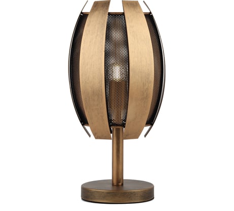 Настольная лампа Rivoli Diverto P1 античная бронза E27 1 40W Б0044558