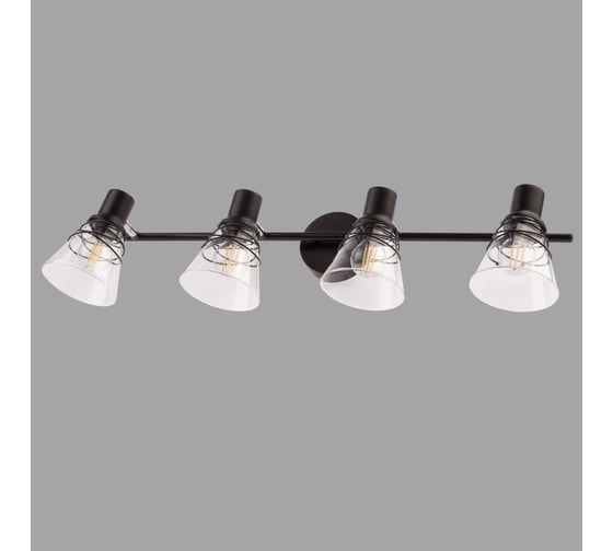 Спот Rivoli Adria W4 черный Е14 4 40W Б0044774