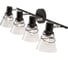 Спот Rivoli Adria W4 черный Е14 4 40W Б0044774 3