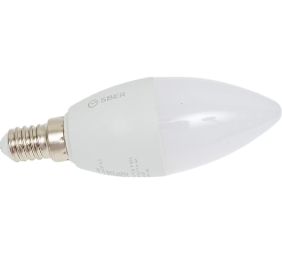 Умный дом СБЕР/SBER: Светодиодная лампа CЗ7 (цоколь E14, 230В/5.5Вт): LED/RGB/CCT/DIM/WiFi/Bluetooth
