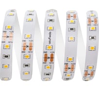 Светодиодная лента APEYRON 12В, 12Вт/м, smd2835, 60д/м, IP20, 1100Лм/м, теплый белый 454