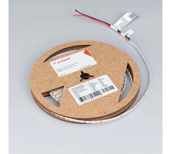 Светодиодная лента Arlight UL-A140-3.5mm 24V Day4000 5м 045968