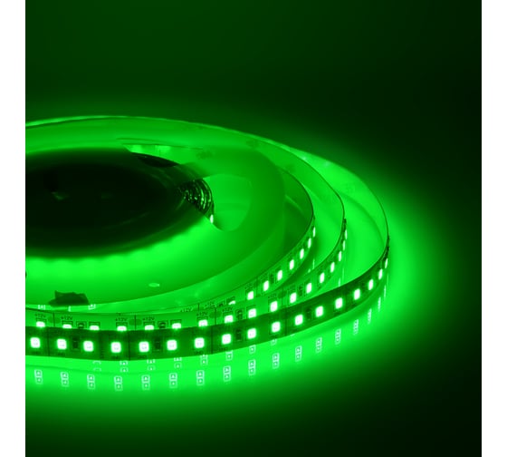 Светодиодная лента APEYRON 12В, 20Вт/м, smd2835, 120д/м, IP20, зеленый 105