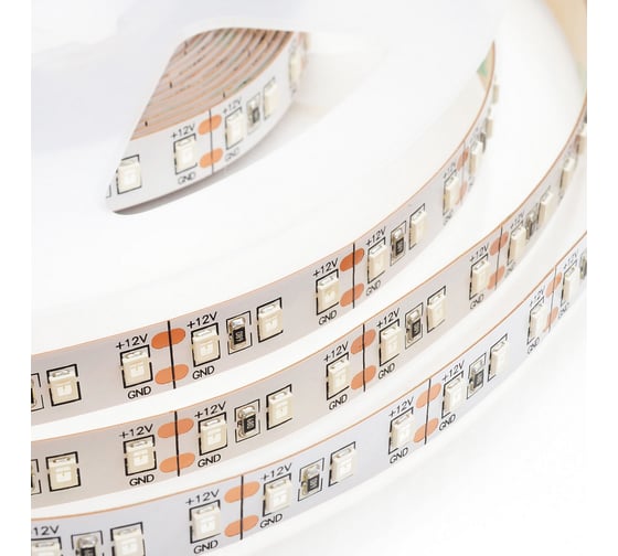 Светодиодная лента APEYRON 12В, 20Вт/м, smd2835, 120д/м, IP20, красный 104