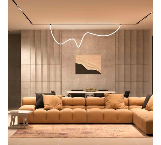 Подвес-держатель с потолочным креплением ARTE LAMP для гибкого неона Loop A492433