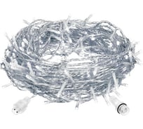 Электрогирлянда-конструктор VEGAS Занавес 96 холодных LED ламп, 6 нитей прозрачный провод 55019