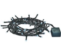 Электрогирлянда VEGAS Нить 200 холодных LED ламп, контроллер 8 режимов, зеленый провод 55069