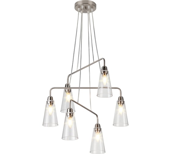 Подвес Rivoli Picco 5038206, P6, сатинированный никель, 6E14, 40W, 20 Б0044365