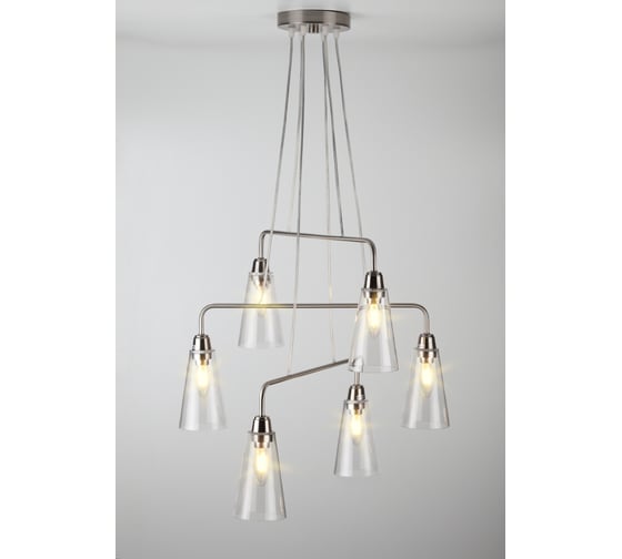 Подвес Rivoli Picco 5038206, P6, сатинированный никель, 6E14, 40W, 20 Б0044365