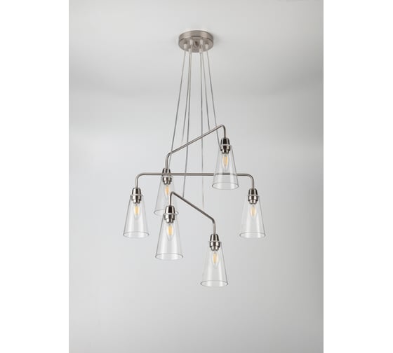 Подвес Rivoli Picco 5038206, P6, сатинированный никель, 6E14, 40W, 20 Б0044365
