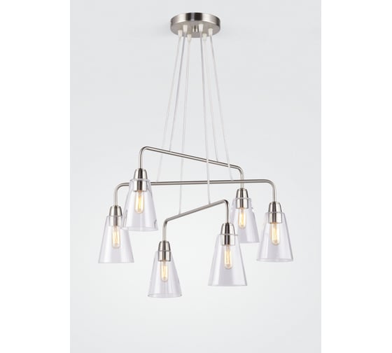 Подвес Rivoli Picco 5038206, P6, сатинированный никель, 6E14, 40W, 20 Б0044365