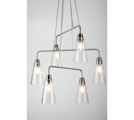 Подвес Rivoli Picco 5038206, P6, сатинированный никель, 6E14, 40W, 20 Б0044365