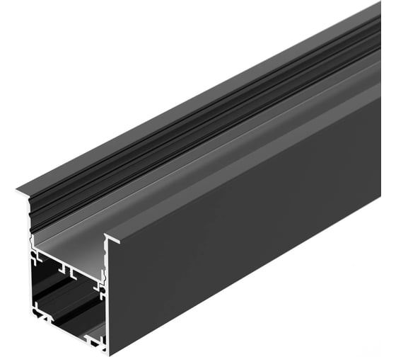 Профиль Arlight SL-LINIA52-3L-F-2000 ANOD BLACK 2м 044685 1
