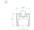 Профиль Arlight PDS-ZM-PLUS-2000 ANOD 2м 035020 2