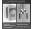 Настенный светильник Citilux Декарт, хром, матовый CL704422 4