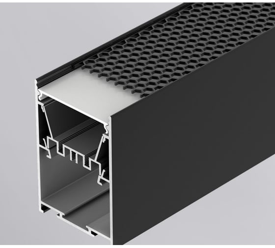 Решетка антибликовая Arlight LINE-5075-HONEYCOMB BLACK 1компл 044883