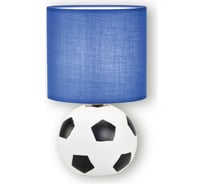 Светильник настольный декоративный Фарлайт "мяч футбольный" е14 синий плафон FAR002306