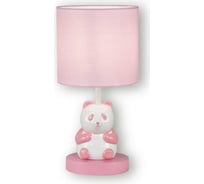 Светильник настольный декоративный Фарлайт "панда розовый" е14 розовый плафон FAR002302