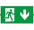 Пиктограмма Arlight EMGP-DIRECT-DOWN 1шт 046670 1