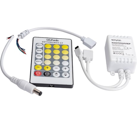 Контроллер Apeyron для управления двухцветной светодиодной лентой, 12/24В, 72/144Вт / 04-30