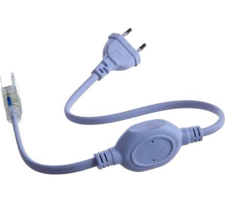 Шнур питания для одноцветной светодиодной ленты APEYRON 220В, smd 2835, 120 д/м, IP44 03-77