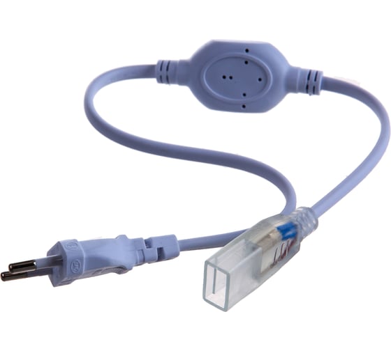 Шнур питания для одноцветной светодиодной ленты APEYRON 220В, smd 2835, 120 д/м, IP44 03-77