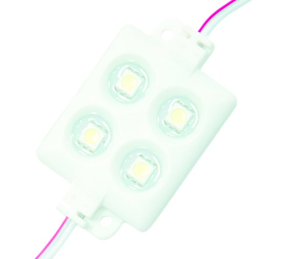 Светодиодный модуль Apeyron 12В, 1 Вт, 4 smd 5050 02-05 1