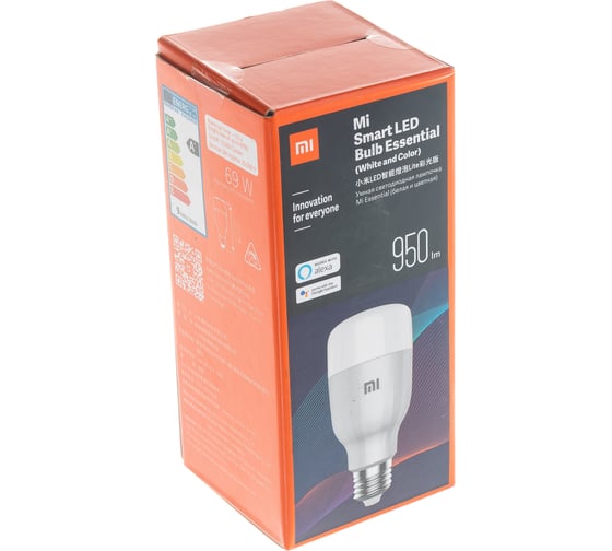 Умная лампочка Xiaomi Mi Smart LED Bulb Essential White and Color GPX4021GL