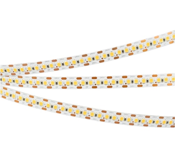 Светодиодная лента Arlight RT-A168-10mm 24V Warm2400-CX2 , резка 2 светод 5м 028740(2) 1