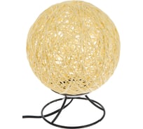 Светодиодный ночник из ротанга APEYRON 220В, 2Вт, 6 диодов, 3200K, 200Лм, бежевый 12-82