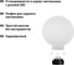 Плафон шар (рассеиватель для лампы) ПММА 200 мм опал (резьба А 85) TDM ELECTRIC SQ0321-0204 3